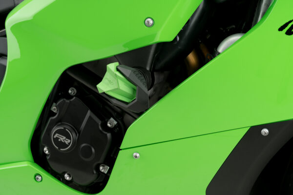 Puig R19 Frame Sliders To Suit Kawasaki ZX-10R/SE/RR (Black) - Image 3