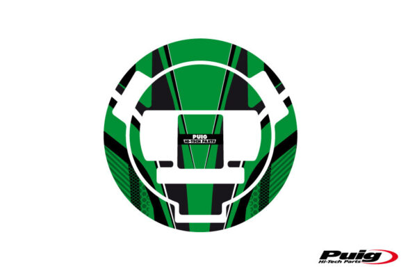 Puig FUEL CAP COVER RADICAL BMW 07-13 C/GREEN