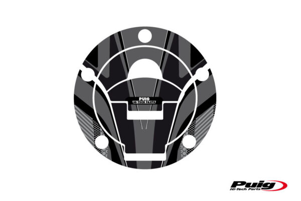 Puig FUEL CAP COVER RADICAL DUCATI C/GREY