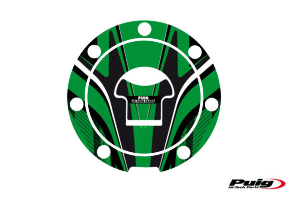 Puig FUEL CAP COVER RADICAL HONDA C/GREEN