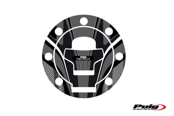 Puig FUEL CAP COVER RADICAL SUZUKI C/GREY