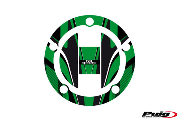 Puig FUEL CAP COVER RADICAL SUZUKI C/GREEN