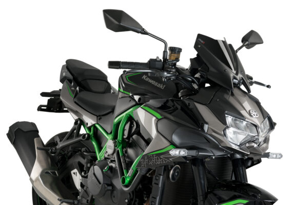 Puig WINDS. NEW GEN. SPORT KAWASAKI Z H2 C/BLACK - Image 3