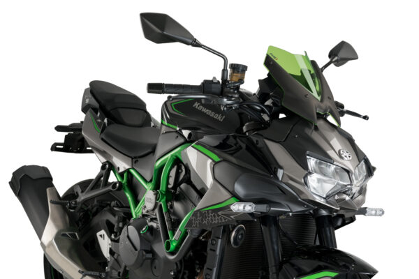 Puig WINDS. NEW GEN. SPORT KAWASAKI Z H2 C/GREEN - Image 3