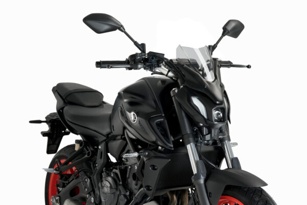 Puig New Generation Sport Screen For Yamaha MT-07 (2021 - Onwards) - Smoke - Image 3