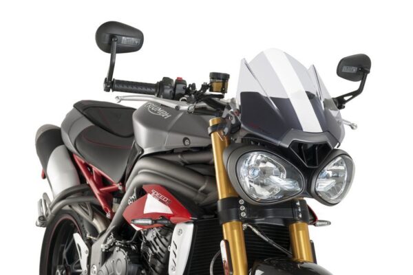 Puig New Generation Sport Screen For Triumph Street/Speed Triple R/RS/S (Clear) - Image 3