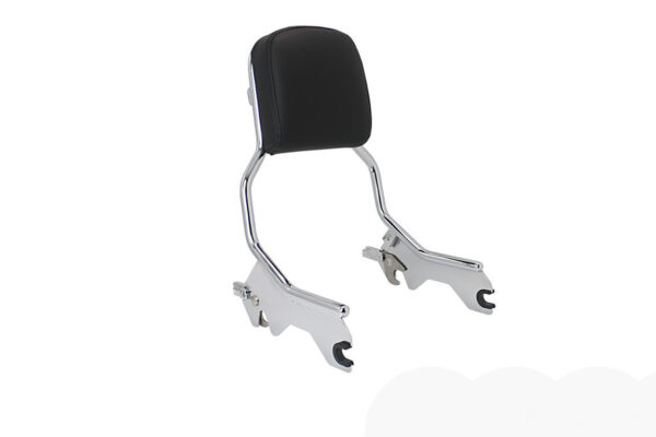 Custom Acces REMOVABLE BACKREST SOFT HD MODEL C/CHROME