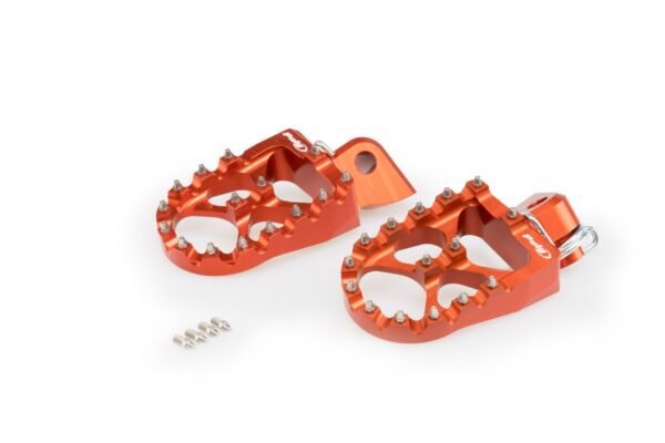 Puig FOOTPEGS HI-TECH OFF-ROAD KTM C/ORANGE