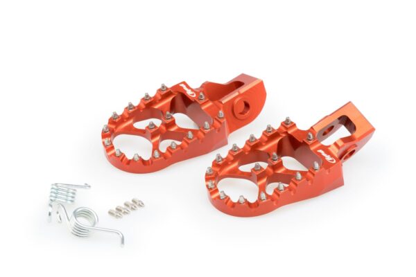 Puig FOOTPEGS HI-TECH OFF-ROAD HUSQVARNA C/ORANGE