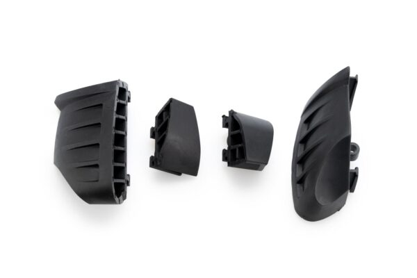 Puig RUBBER ENDS BY PAIR FR.SLIDERS PRO 2.0. C/BLACK