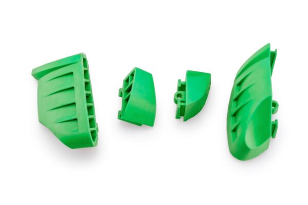 Puig RUBBER ENDS BY PAIR FR.SLIDERS PRO 2.0. C/GREEN