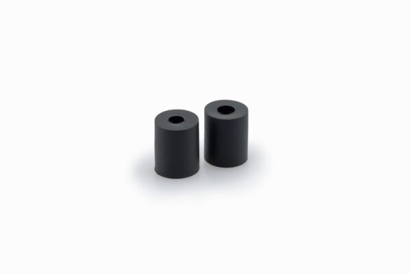 Puig SILENBLOCK BAR ENDS DIM.17MM. C/BLACK