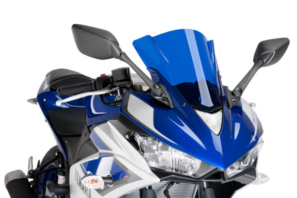 Puig Z-RACING SCREEN YAMAHA YZF-R3 15'-18'C/BLUE