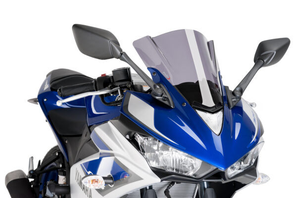 Puig Z-RACING SCREEN YAMAHA YZF-R3 15'-18'C/SMOKE