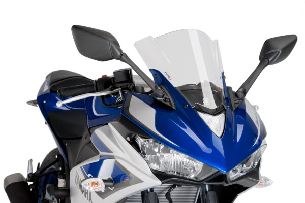 Puig Z-RACING SCREEN YAMAHA YZF-R3 15'-18'C/CLEAR