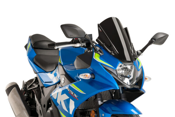 Puig Z-RACING SCREEN SUZUKI GSX-R250 17-18'C/BLACK