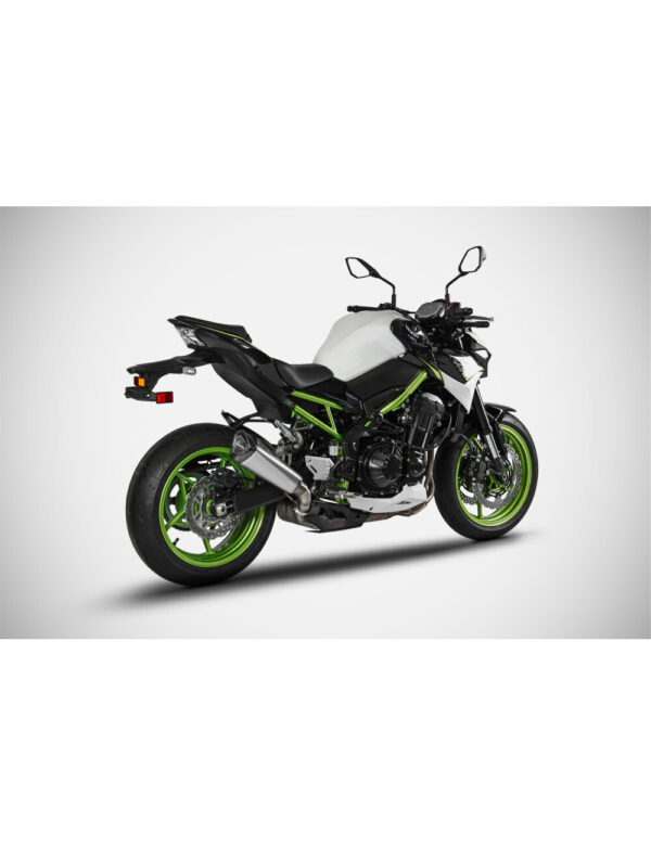 Zard Titanium Slip-On Exhaust (Homologated) For Kawasaki Z900 (2020 - Onwards) - Image 3