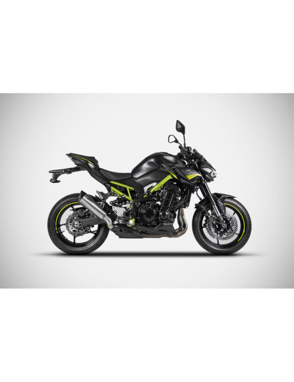 Zard Titanium Slip-On Exhaust (Homologated) For Kawasaki Z900 (2020 - Onwards) - Image 4