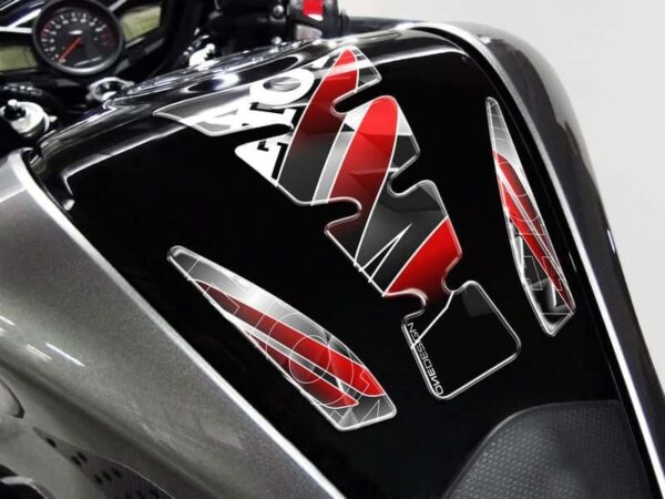 Puig TANK PAD MOD.WINGS HONDA C/GRAY-BLACK