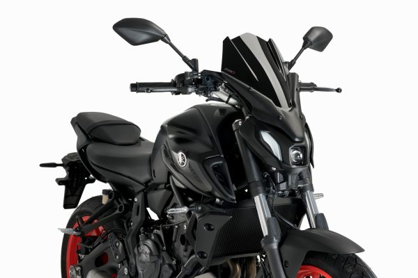 Puig WINDSHIELDS N.G.TOURING YAMAHA MT07 21'- C/BLACK - Image 3