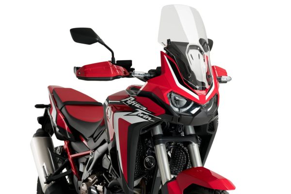 Puig TOURING SCREEN WITH SUPPORTS CRF1100L AFRICA TWIN (Clear) - Image 3