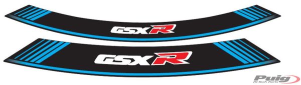 Puig KIT 8 RIM STRIPS GSXR C/BLUE