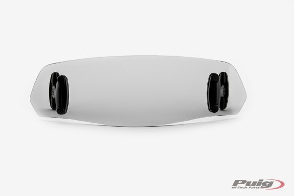 Puig VISOR MULTI-ADJUSTABLE W/TEMPLATE 325X102MM C/SMOK