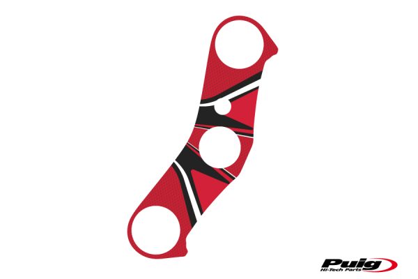 Puig YOKE PROTECTOR YAMAHA R1 07-08' C/RED