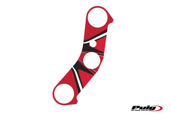 Puig YOKE PROTECTOR YAMAHA R6 06-16' C/RED