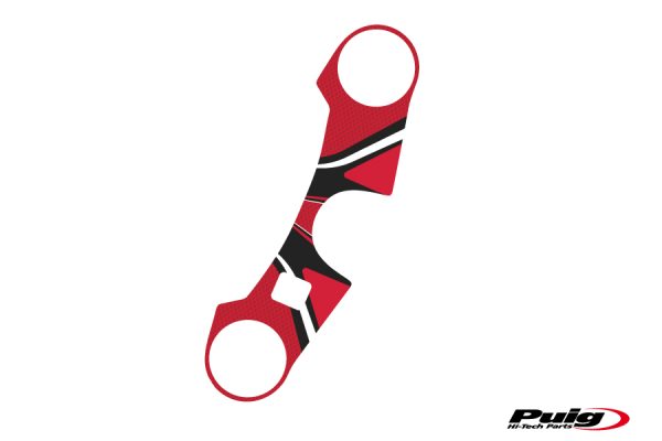 Puig YOKE PROTECTOR SUZUKI GSXR1000 05-06 C/RED