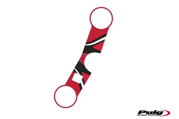 Puig YOKE PROTECTOR SUZUKI GSXR750 04-05 C/RED