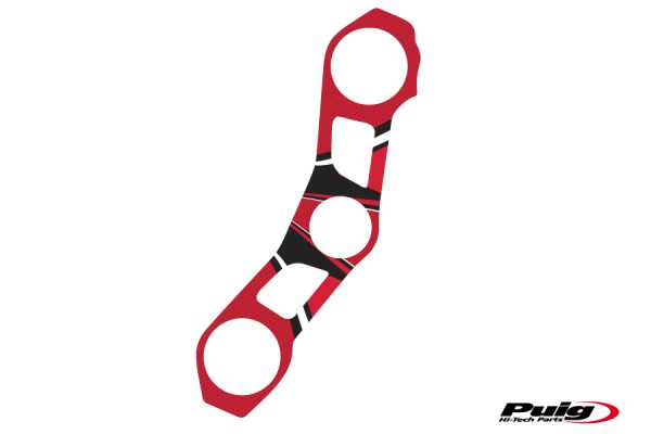 Puig YOKE PROTECTOR KAWASAKI ZX10R 11-15 C/RED