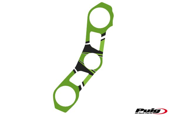 Puig YOKE PROTECTOR KAWASAKI ZX10R 11-15 C/GREEN