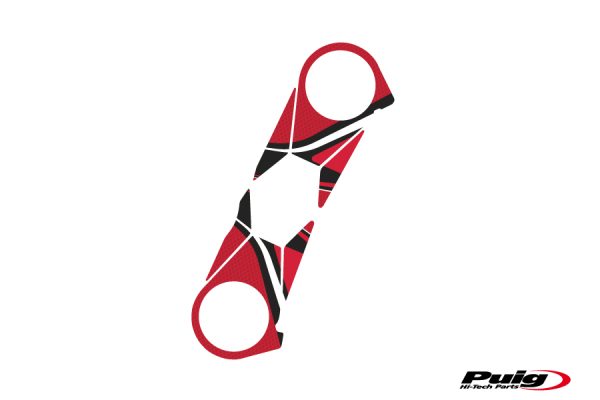 Puig YOKE PROTECTOR KAWASAKI ZX10R 06-10 C/RED