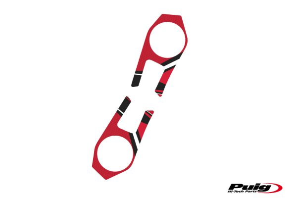 Puig YOKE PROTECTOR KAWASAKI ZX6R 09-16 C/RED