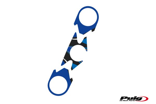 Puig YOKE PROTECTOR KAWASAKI ZX6R 07-08 C/BLUE