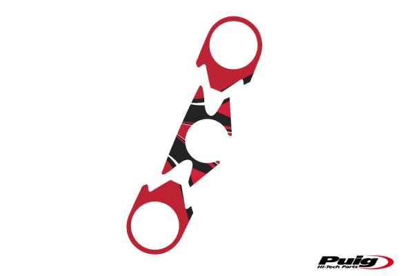 Puig YOKE PROTECTOR KAWASAKI ZX6R 07-08 C/RED