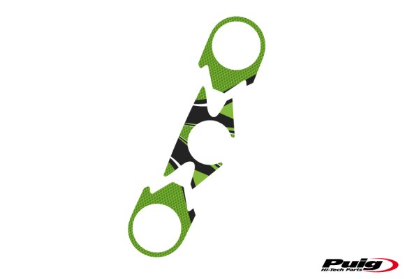 Puig YOKE PROTECTOR KAWASAKI ZX6R 07-08 C/GREEN