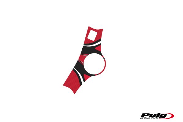 Puig YOKE PROTECTOR HONDA CBR1100XX BLACB. 97-07'C/RED