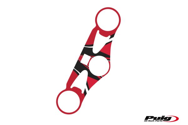 Puig YOKE PROTECTOR HONDA CBR1000RR 08-16 C/RED