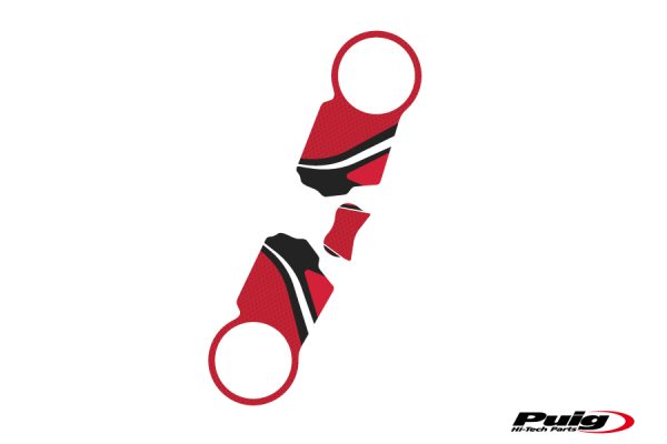 Puig YOKE PROTECTOR HONDA CBR1000RR 04-07 C/RED