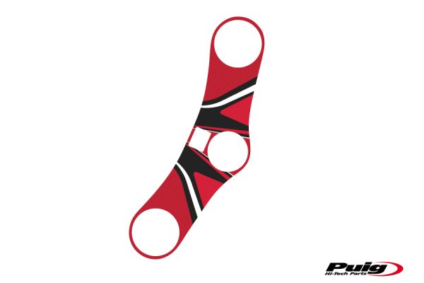 Puig YOKE PROTECTOR HONDA CBR600RR 05-06 C/RED