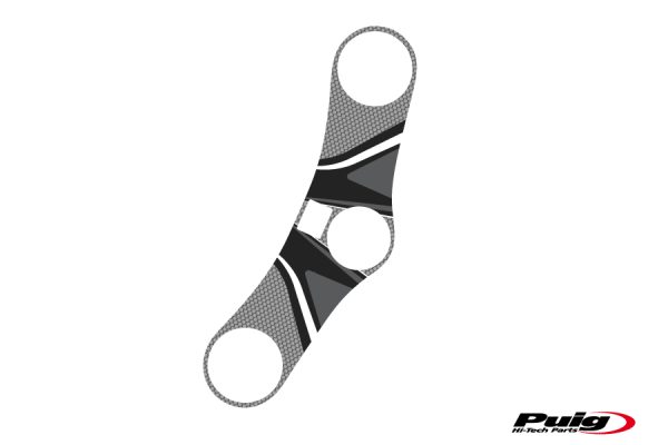 Puig YOKE PROTECTOR HONDA CBR600RR 05-06 C/GREY