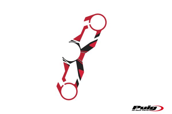 Puig YOKE PROTECTOR KAWASAKI NINJA 250SL 15-16' C/RED