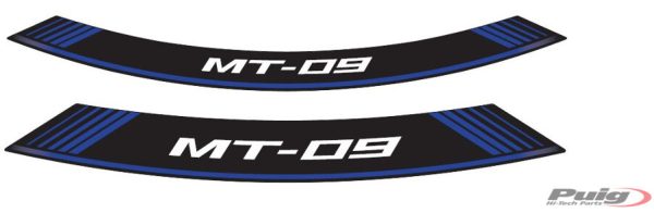 Puig KIT 8 RIM STRIPS MT-09 C/BLUE