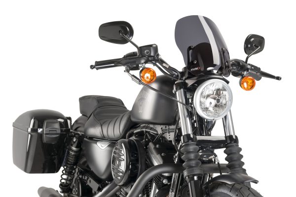 Puig WINDSHIELD NEW GENERATION HARLEY SPORTSTER C/FUME