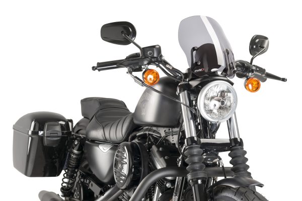 Puig WINDSHIELD NEW GENERATION HARLEY SPORTSTER C/SMOKE