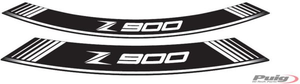 Puig KIT 8 RIM STRIPS Z900 C/WHITE