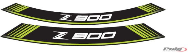 Puig KIT 8 RIM STRIPS Z900 C/GREEN