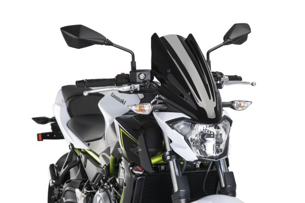 Puig WINDSHIELD NNG TOURING KAWASAKI Z650 17-18'C/BLACK